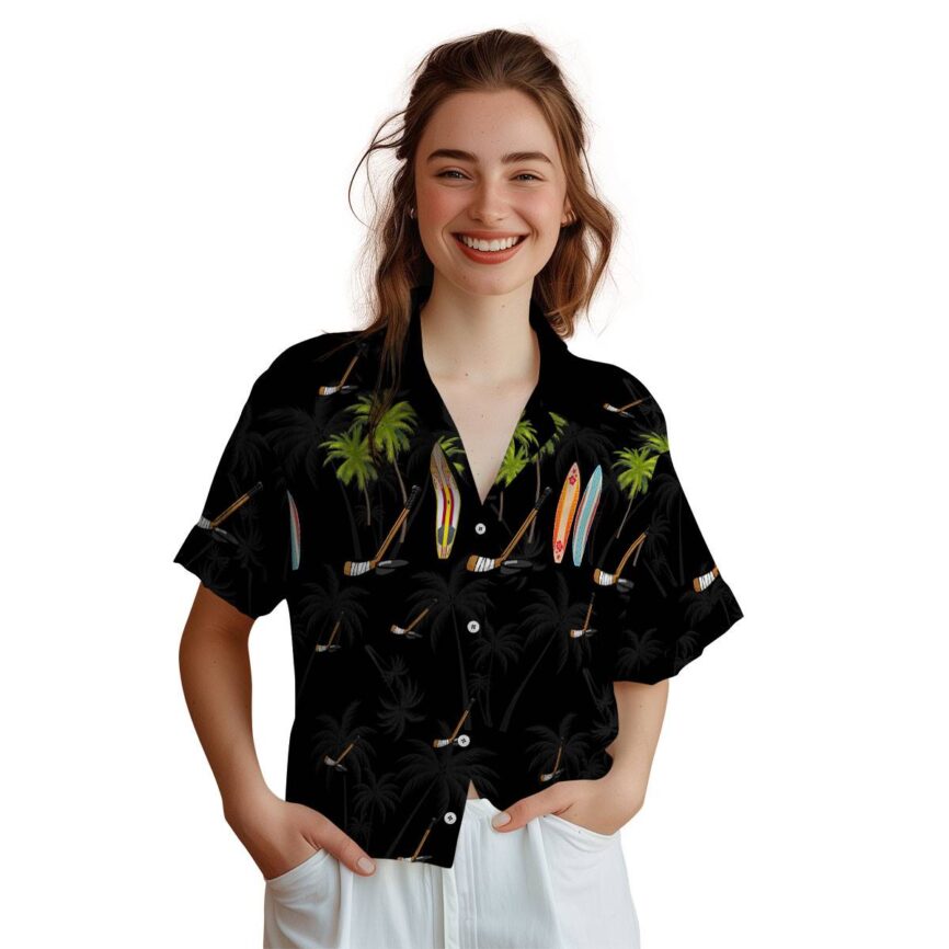 Hockey Island Theme Hawaiian Shirt Top rated