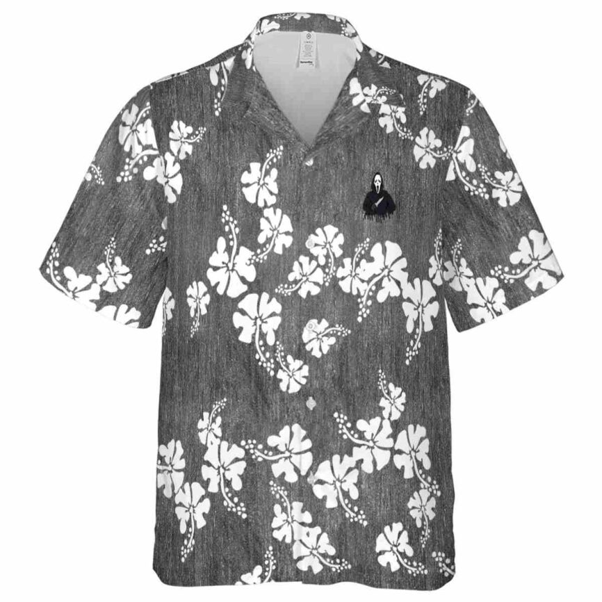 Horror Hibiscus Blossom Hawaiian Shirt Fashion forward