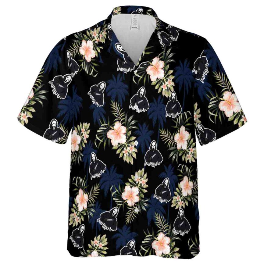 Horror Hibiscus Palm Hawaiian Shirt Fashion forward