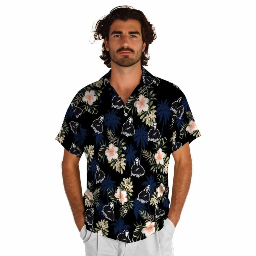 Horror Hibiscus Palm Hawaiian Shirt New Arrival