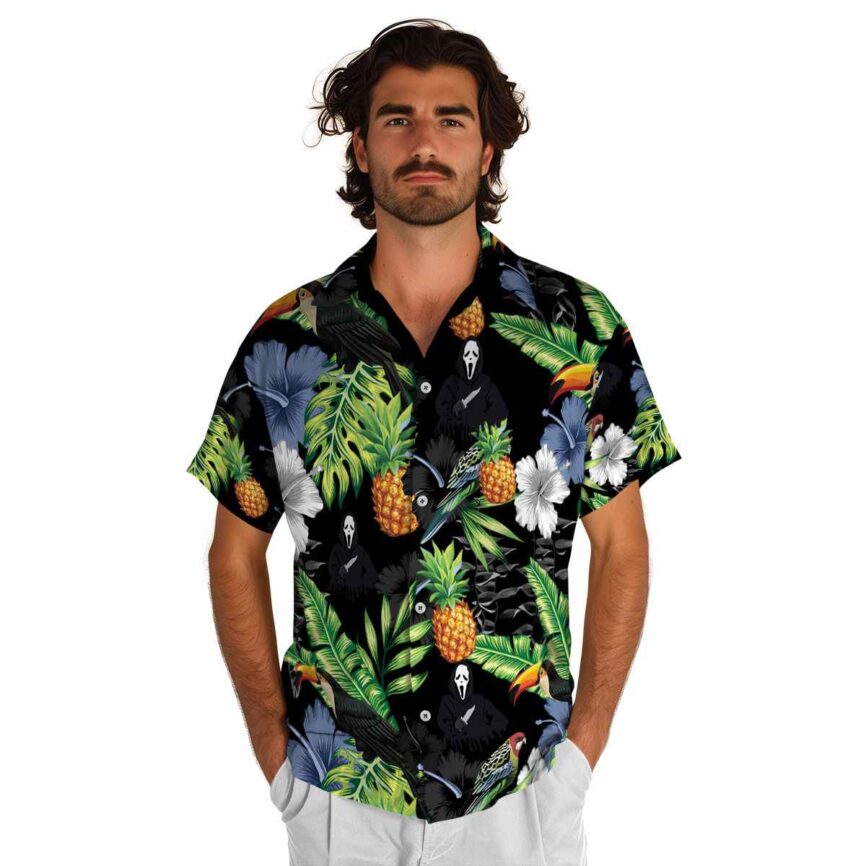 Horror Leafy Toucan Hawaiian Shirt New Arrival