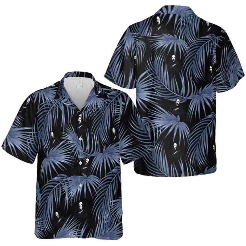 Horror Palm Frond Hawaiian Shirt Premium grade