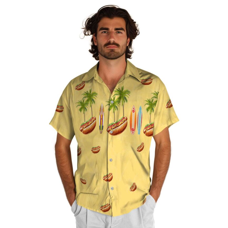 Hot Dog Island Theme Hawaiian Shirt New Arrival