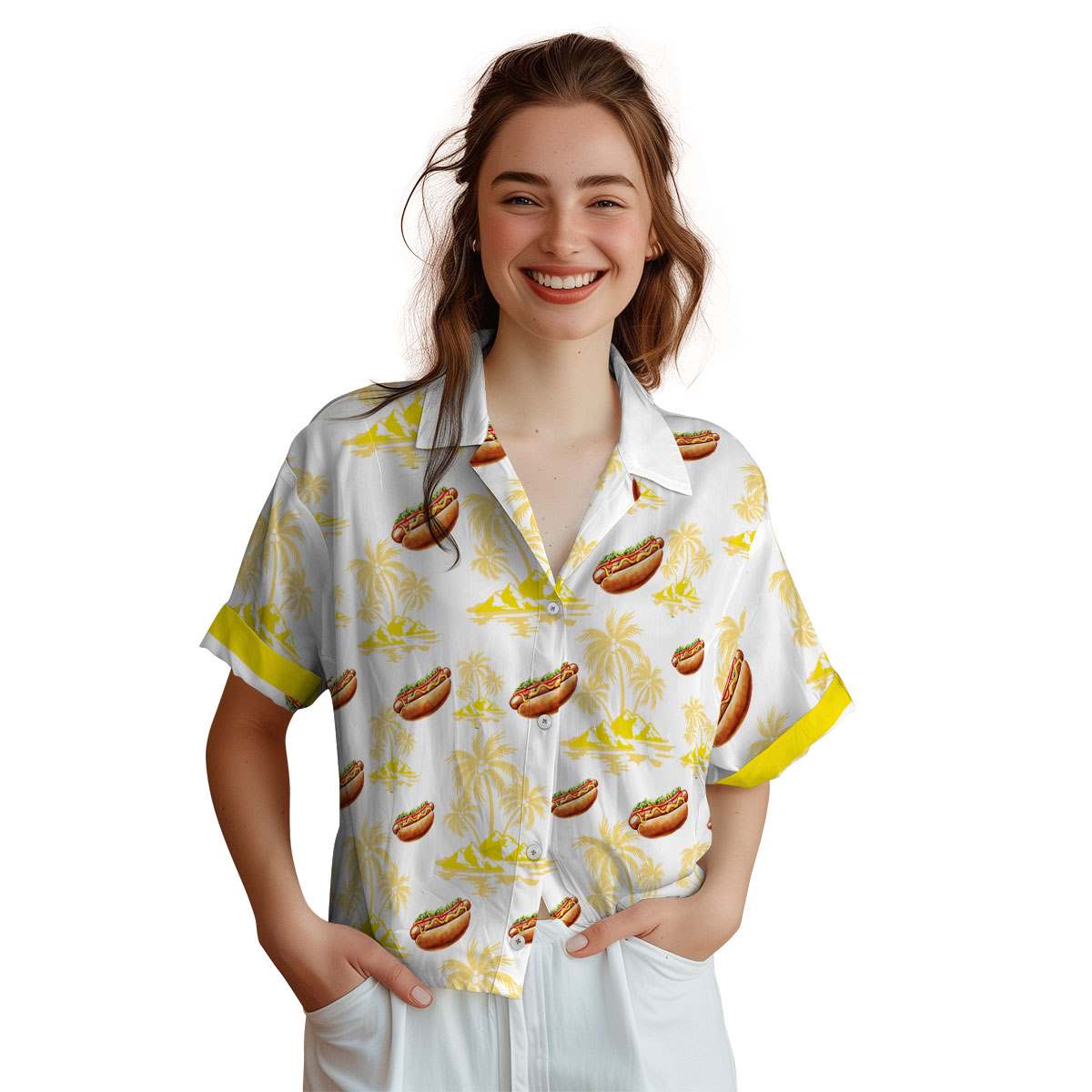 Hot Dog Palm Island Graphic Hawaiian Shirt Top rated Hot Dog Palm Island Graphic Hawaiian Shirt Top rated