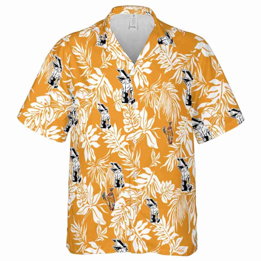 Ironworker Bold Foliage Hawaiian Shirt Fashion forward