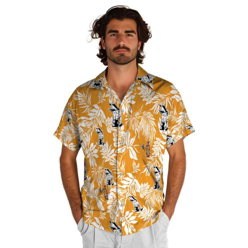 Ironworker Bold Foliage Hawaiian Shirt New Arrival