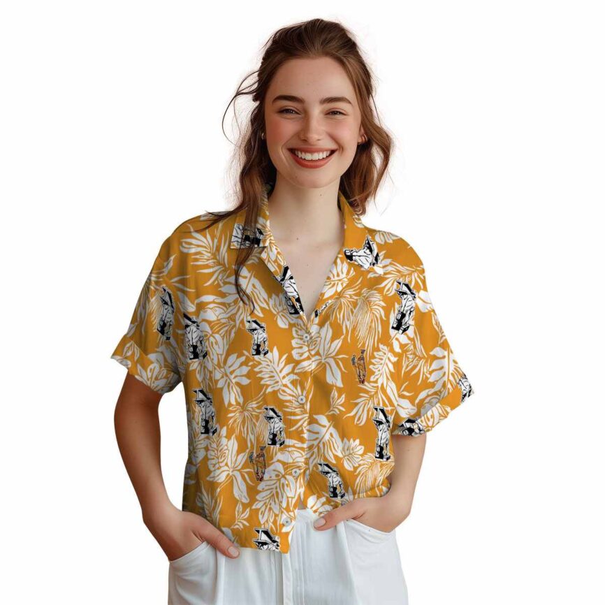 Ironworker Bold Foliage Hawaiian Shirt Top rated