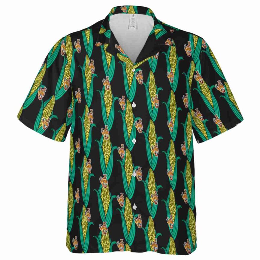Ironworker Corn Element Hawaiian Shirt Fashion forward