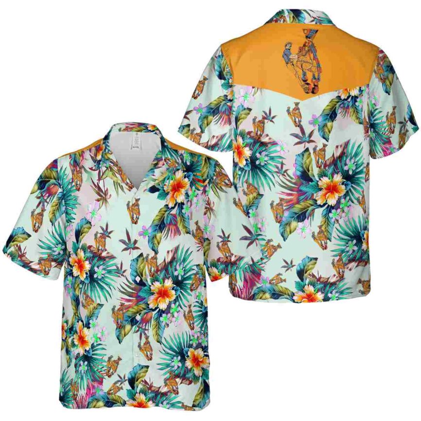 Ironworker Floral Burst Hawaiian Shirt Premium grade