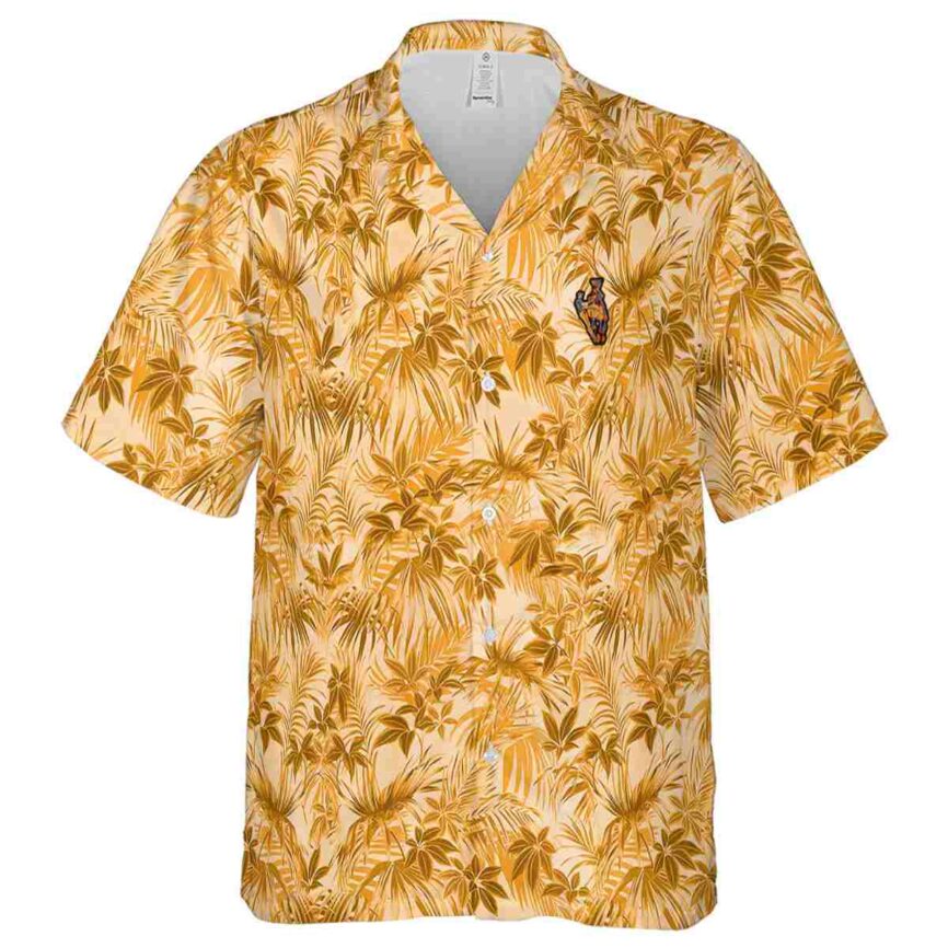 Ironworker Foliage Print Hawaiian Shirt Fashion forward