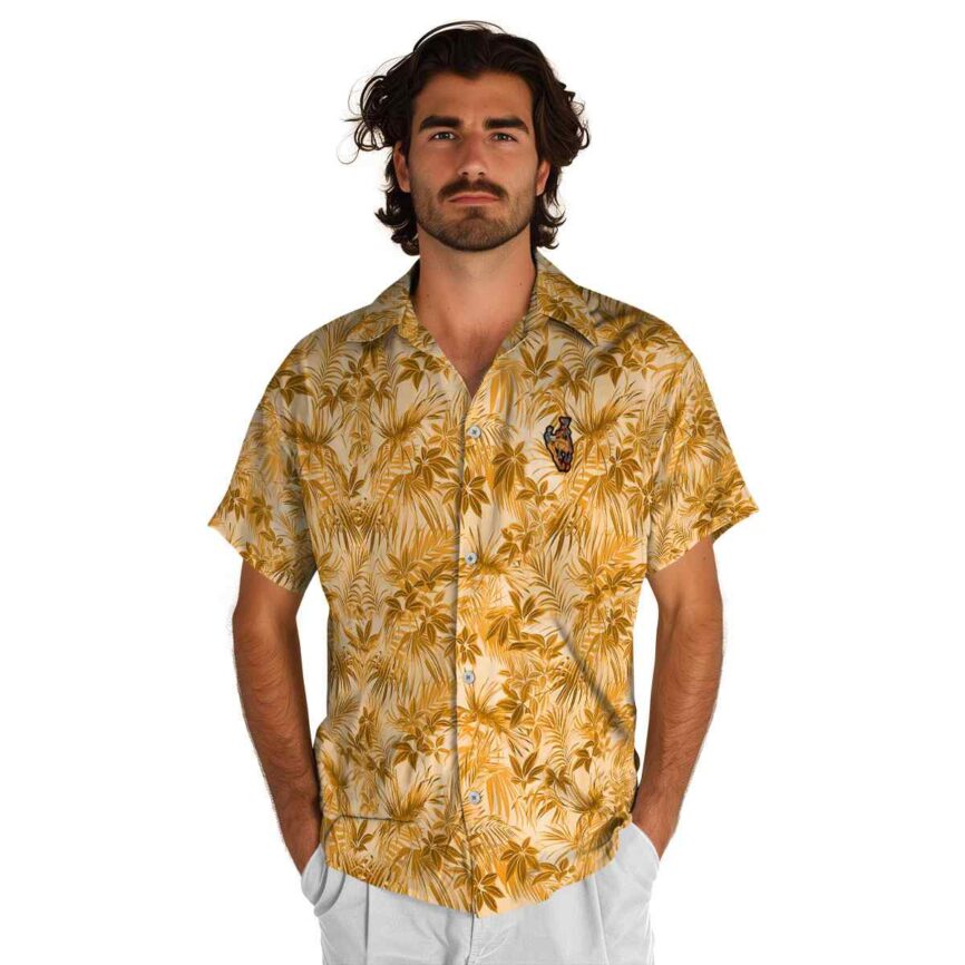 Ironworker Foliage Print Hawaiian Shirt New Arrival