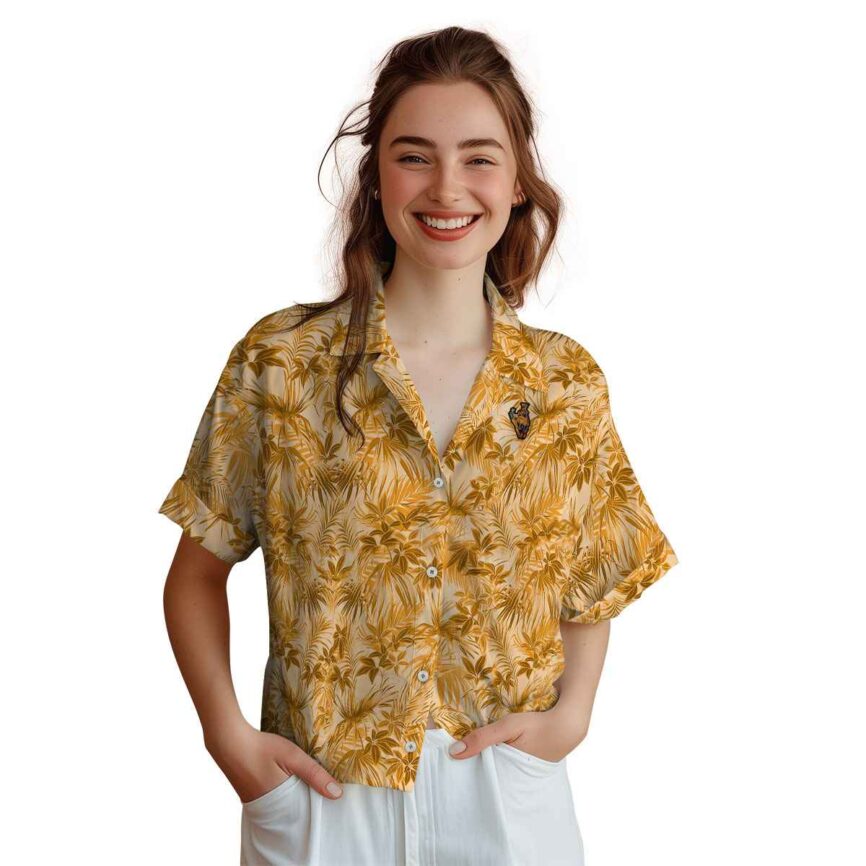 Ironworker Foliage Print Hawaiian Shirt Top rated