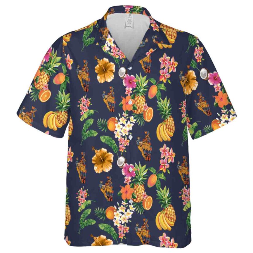 Ironworker Fruit Pattern Hawaiian Shirt Fashion forward