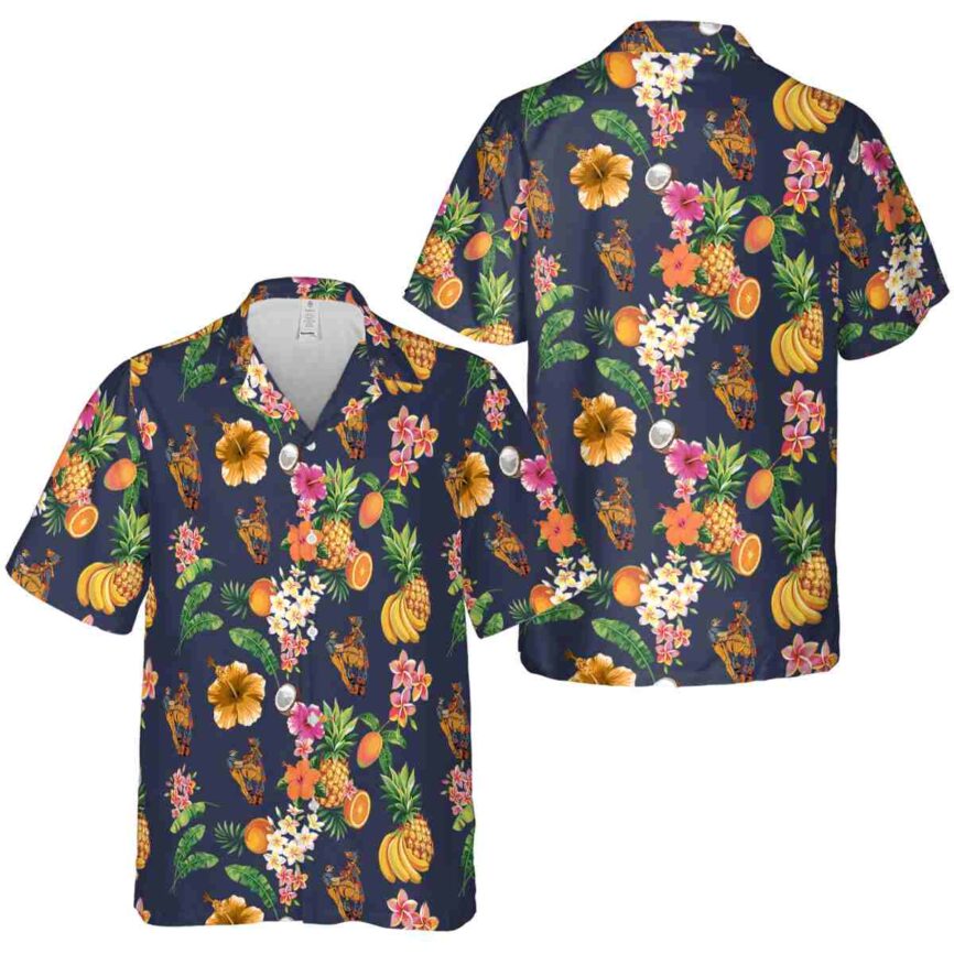 Ironworker Fruit Pattern Hawaiian Shirt Premium grade