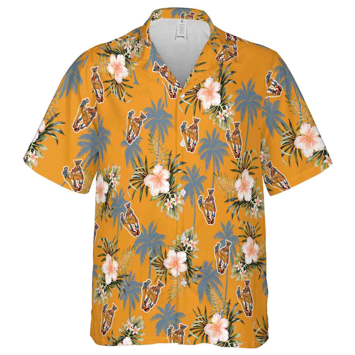 Ironworker Hibiscus Palm Hawaiian Shirt Fashion forward Ironworker Hibiscus Palm Hawaiian Shirt Fashion forward