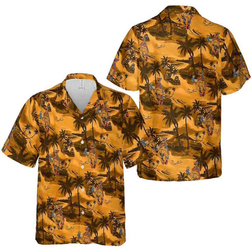 Ironworker Island Beach Hawaiian Shirt Premium grade