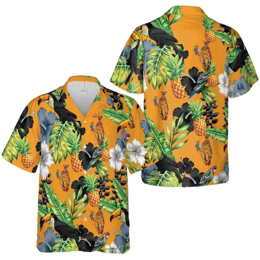 Ironworker Leafy Toucan Hawaiian Shirt Premium grade