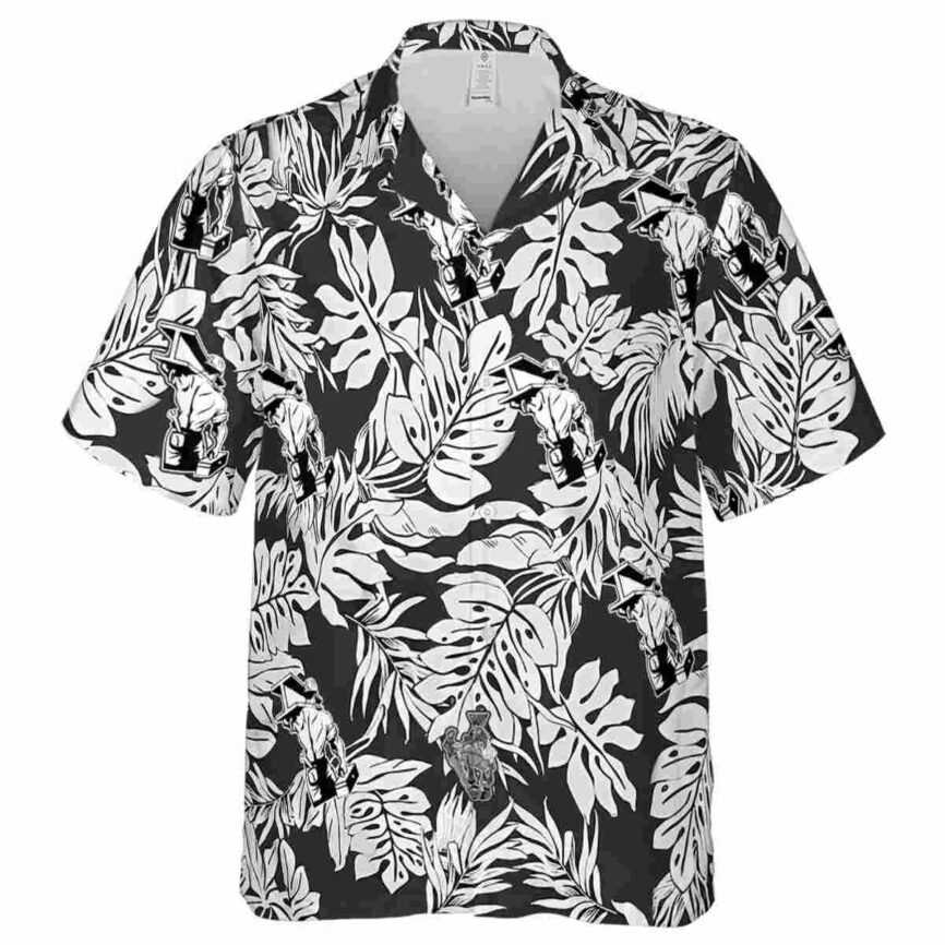 Ironworker Monstera Foliage Hawaiian Shirt Fashion forward