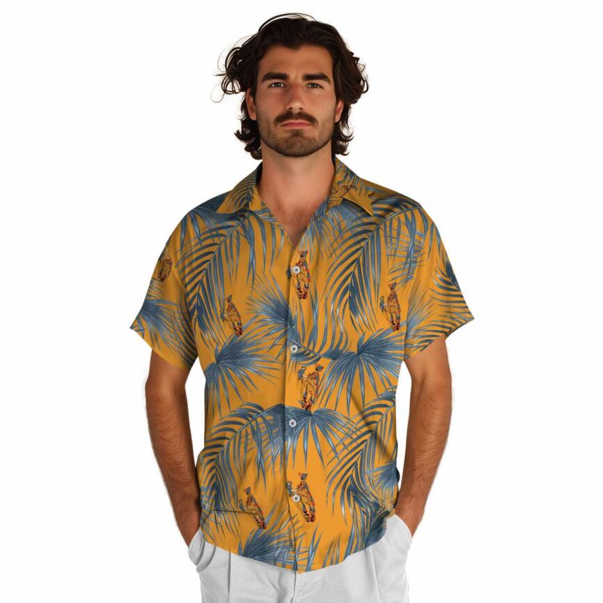 Ironworker Palm Frond Hawaiian Shirt New Arrival