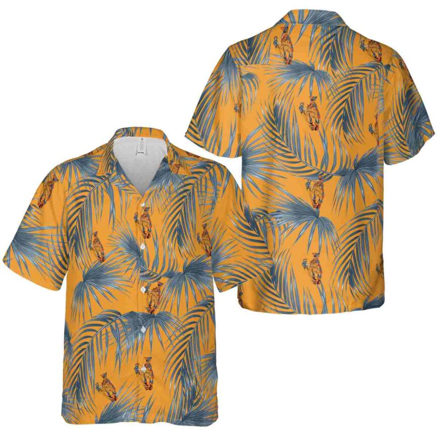 Ironworker Palm Frond Hawaiian Shirt Premium grade