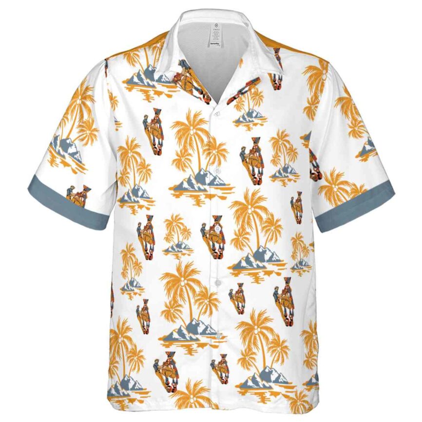 Ironworker Palm Island Graphic Hawaiian Shirt Fashion forward