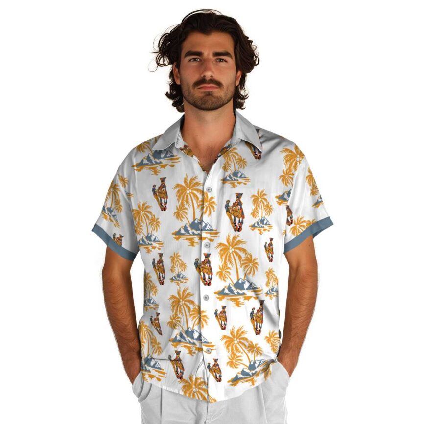 Ironworker Palm Island Graphic Hawaiian Shirt New Arrival