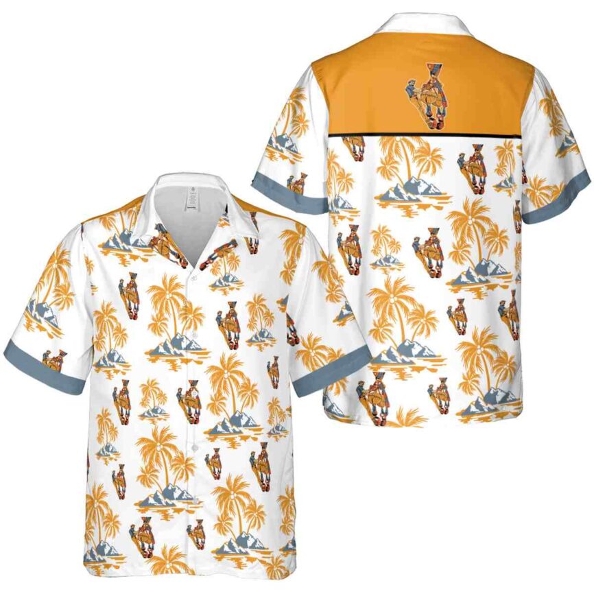 Ironworker Palm Island Graphic Hawaiian Shirt Premium grade
