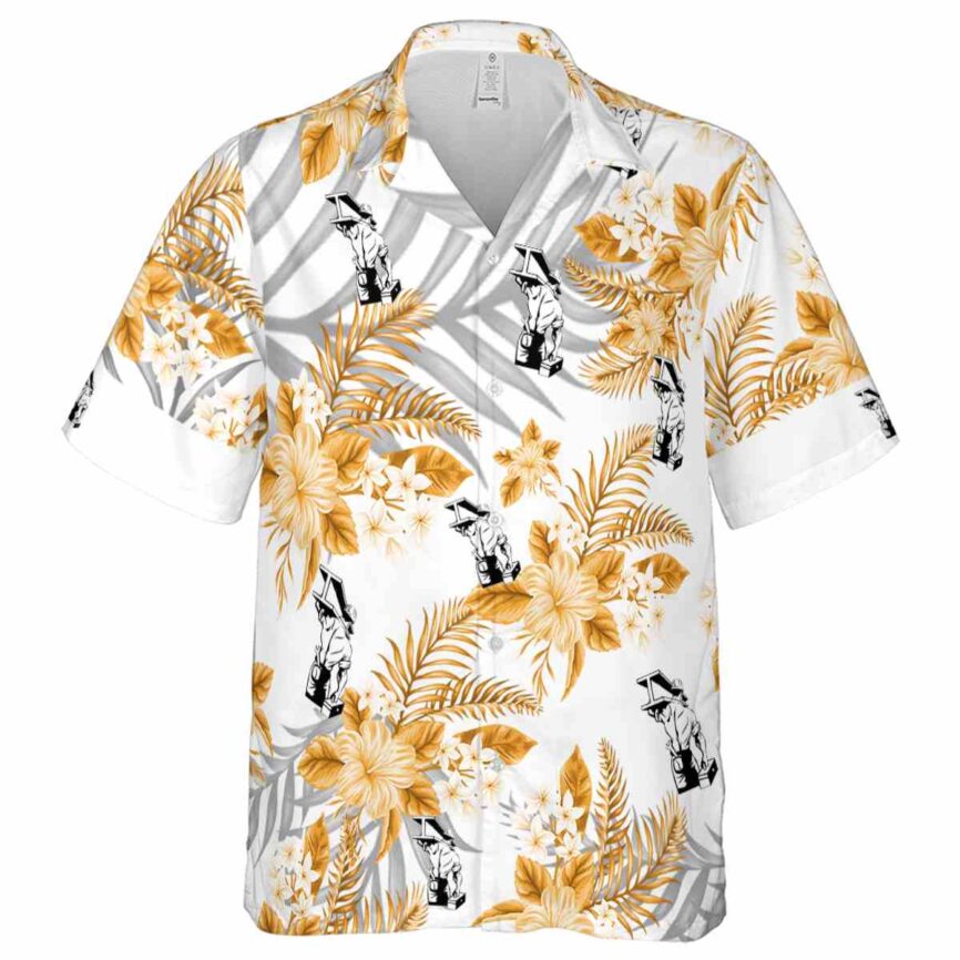Ironworker Tropical Blossom Hawaiian Shirt Fashion forward