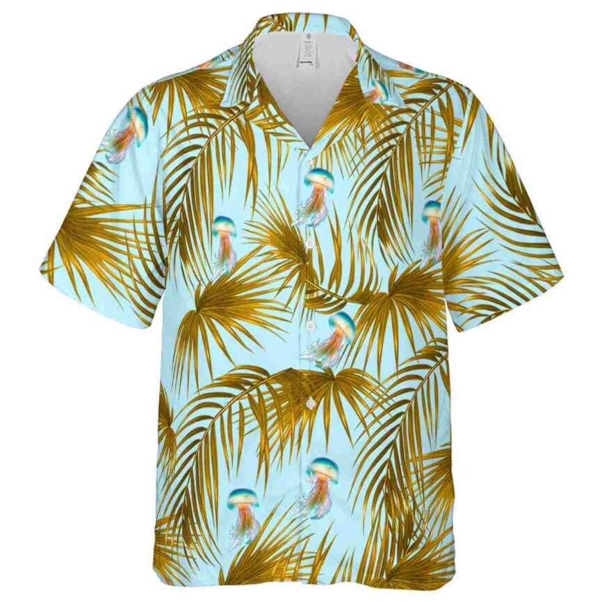 Jellyfish Palm Frond Hawaiian Shirt Fashion forward