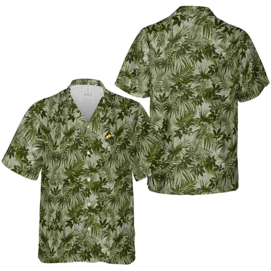 Lemon Foliage Print Hawaiian Shirt Premium grade