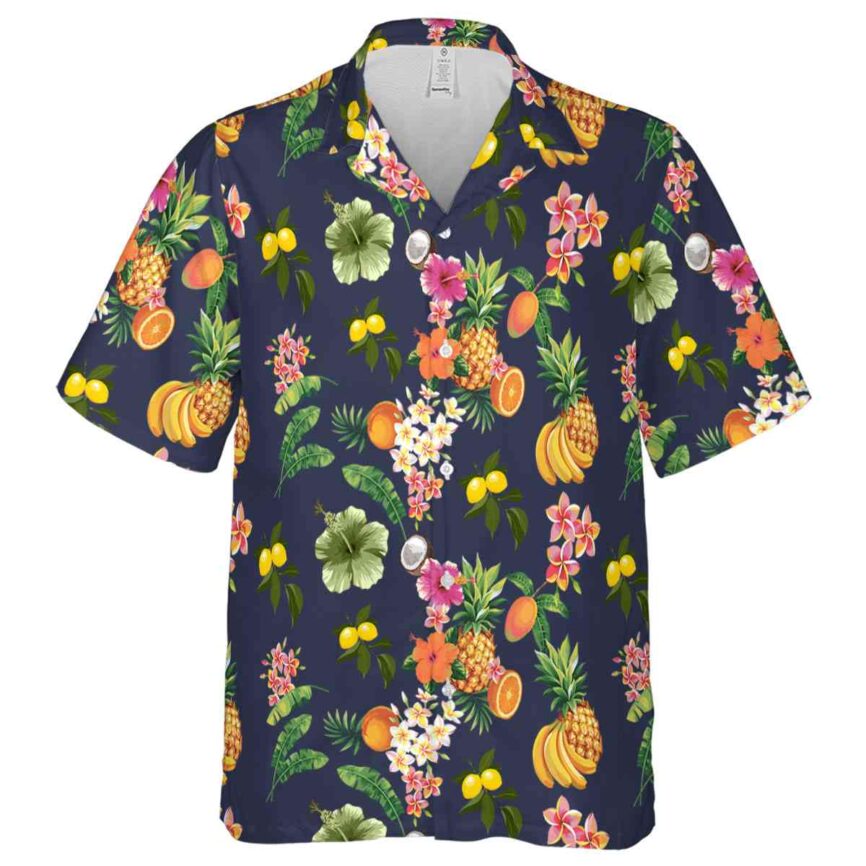 Lemon Fruit Pattern Hawaiian Shirt Fashion forward