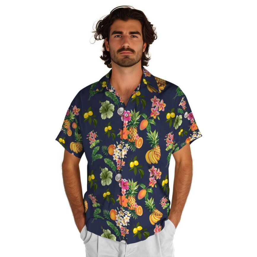 Lemon Fruit Pattern Hawaiian Shirt New Arrival