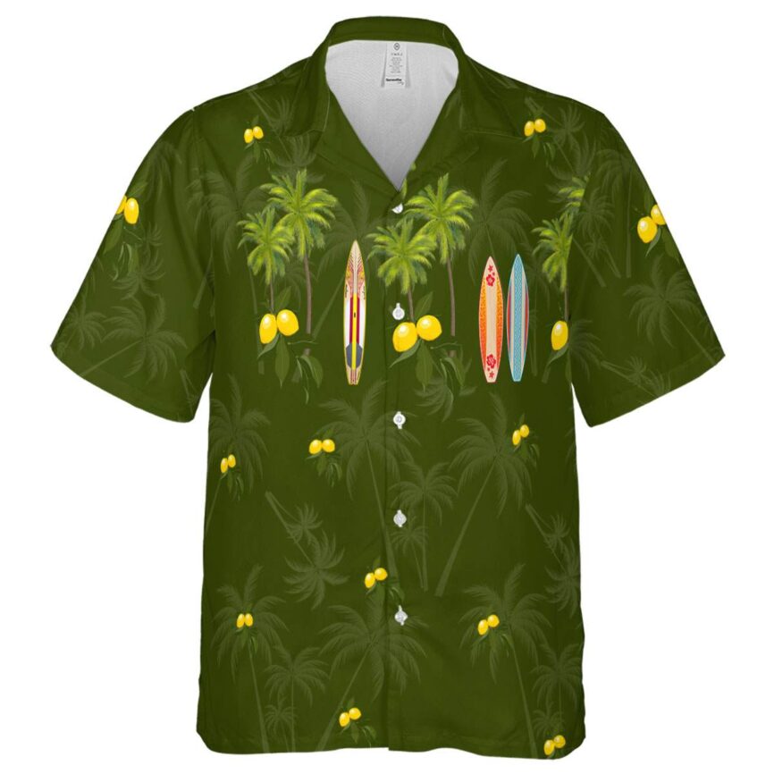 Lemon Island Theme Hawaiian Shirt Fashion forward
