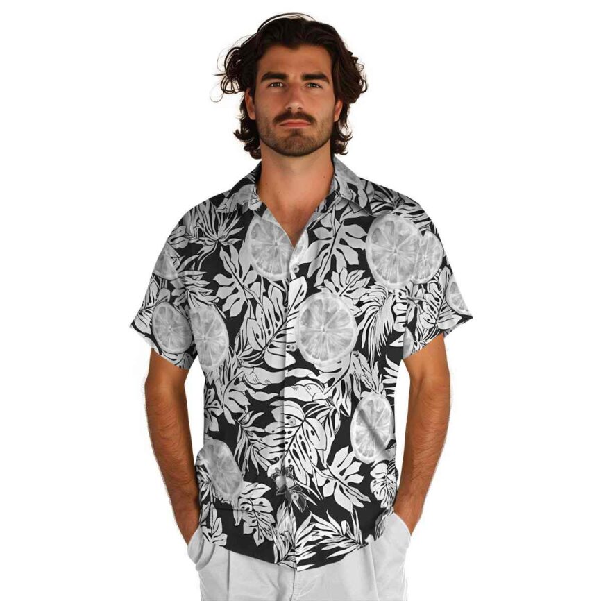 Lemon Monstera Foliage Hawaiian Shirt New Arrival