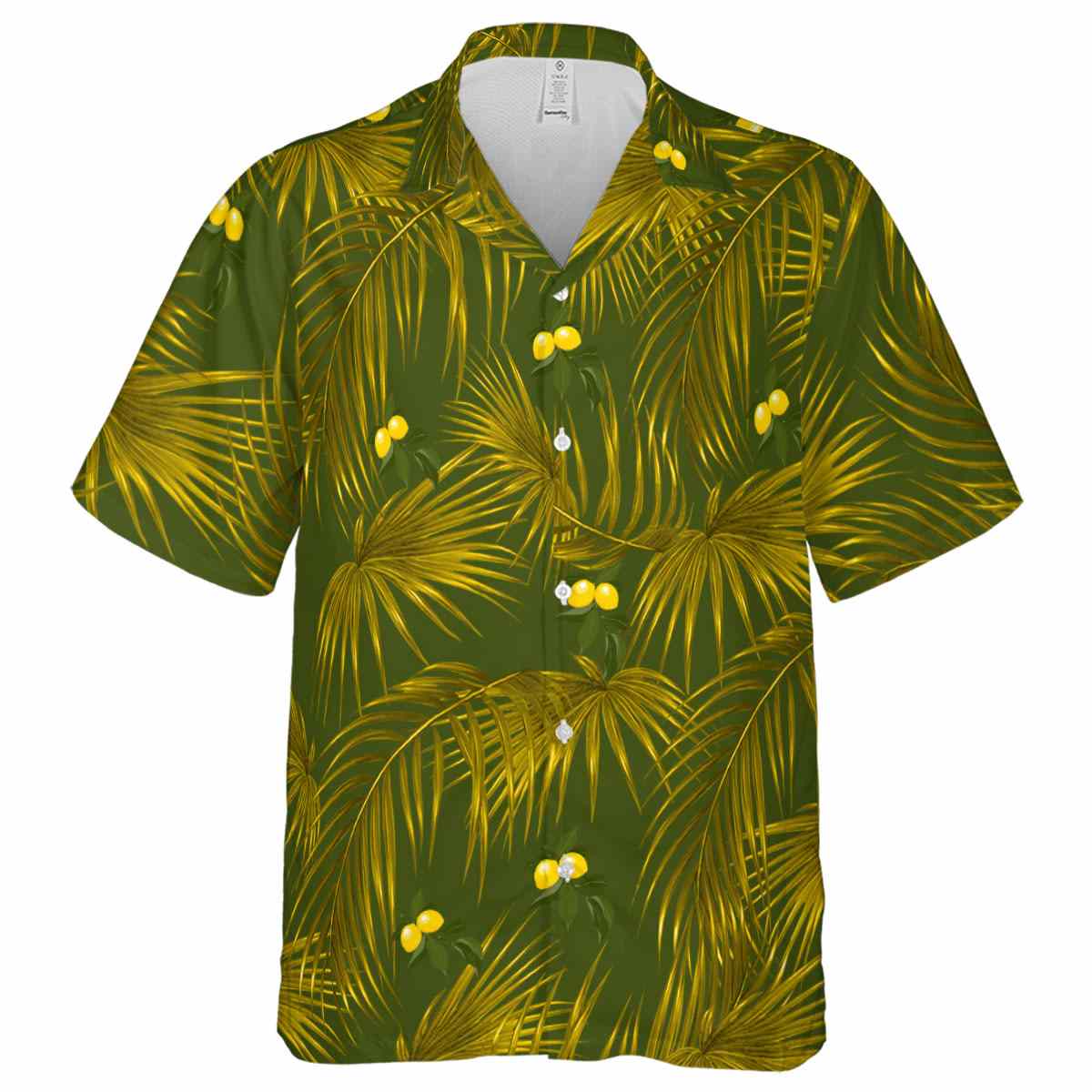 Lemon Palm Frond Hawaiian Shirt Fashion forward Lemon Palm Frond Hawaiian Shirt Fashion forward