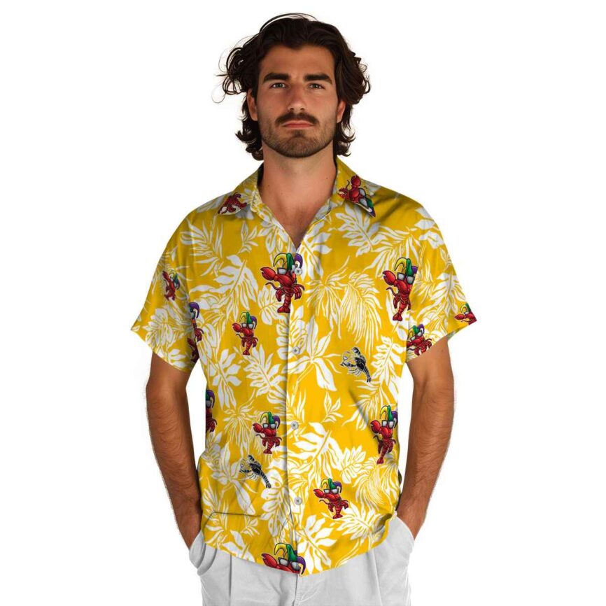 Lobster Bold Foliage Hawaiian Shirt New Arrival