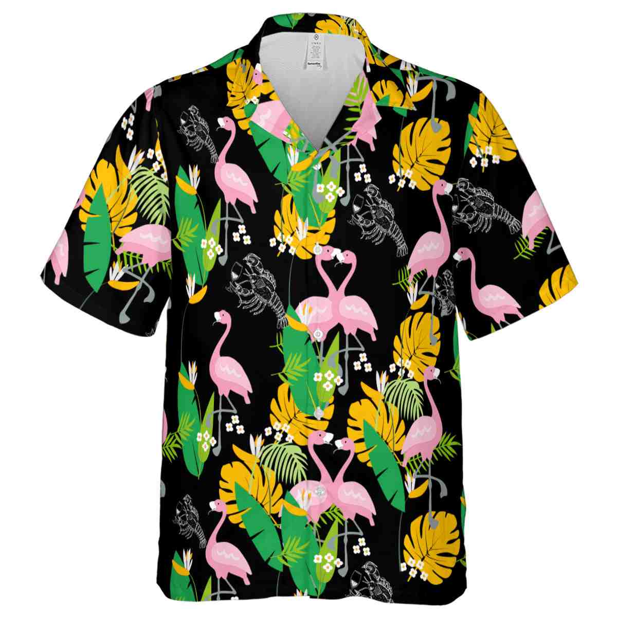 Lobster Flamingo Leaf Hawaiian Shirt Fashion forward Lobster Flamingo Leaf Hawaiian Shirt Fashion forward