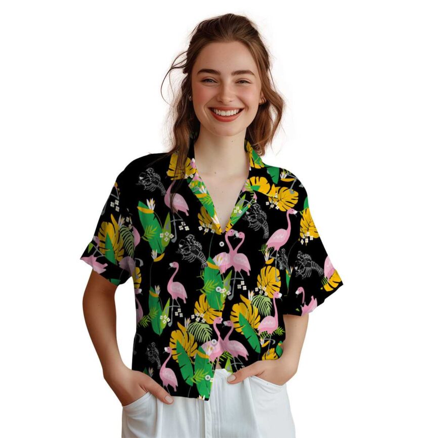 Lobster Flamingo Leaf Hawaiian Shirt Top rated