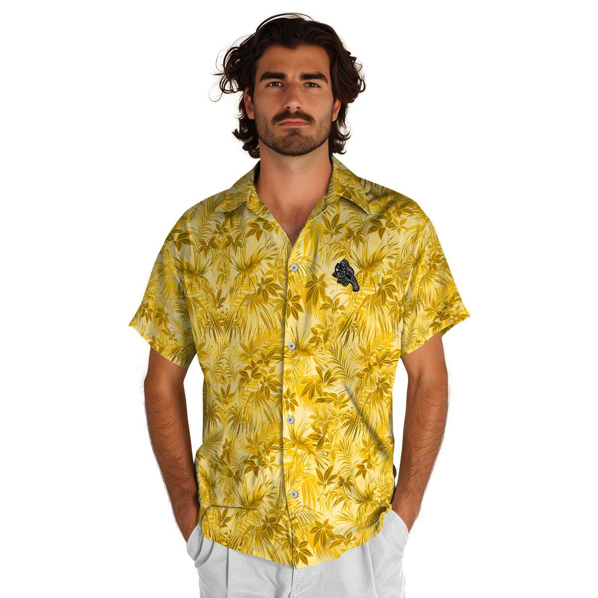 Lobster Foliage Print Hawaiian Shirt New Arrival Lobster Foliage Print Hawaiian Shirt New Arrival