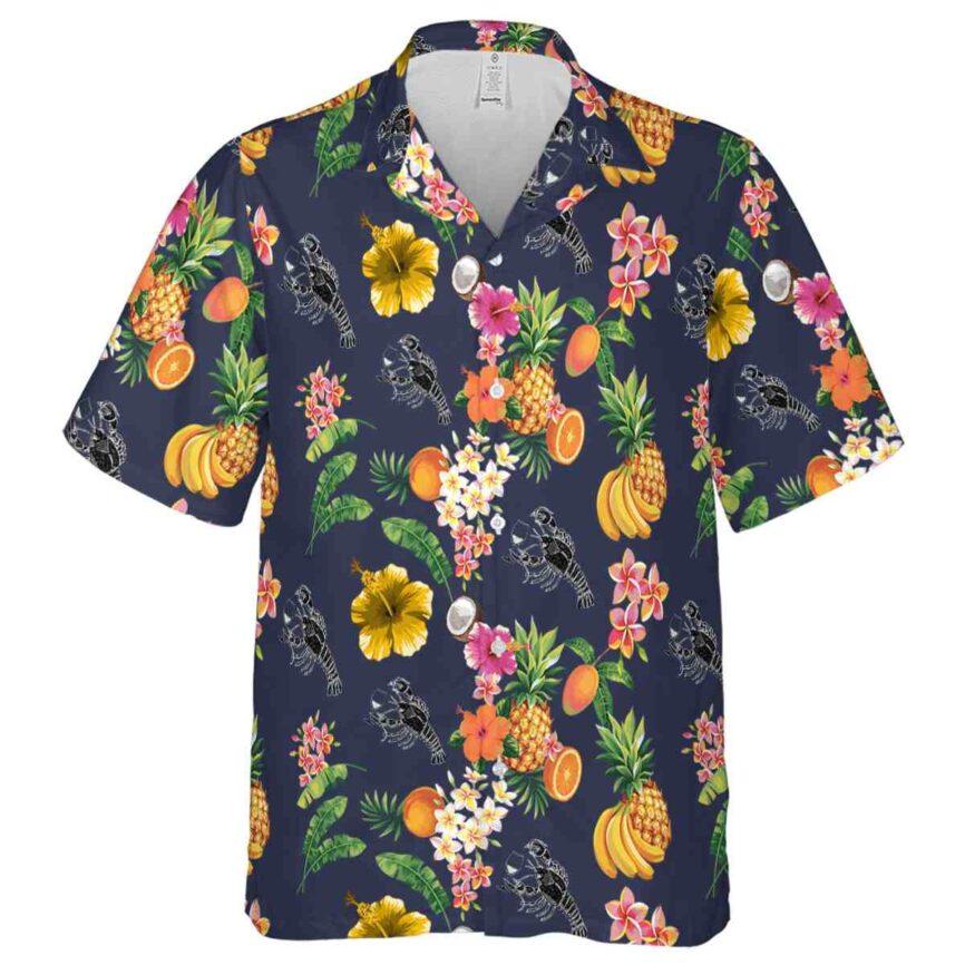 Lobster Fruit Pattern Hawaiian Shirt Fashion forward