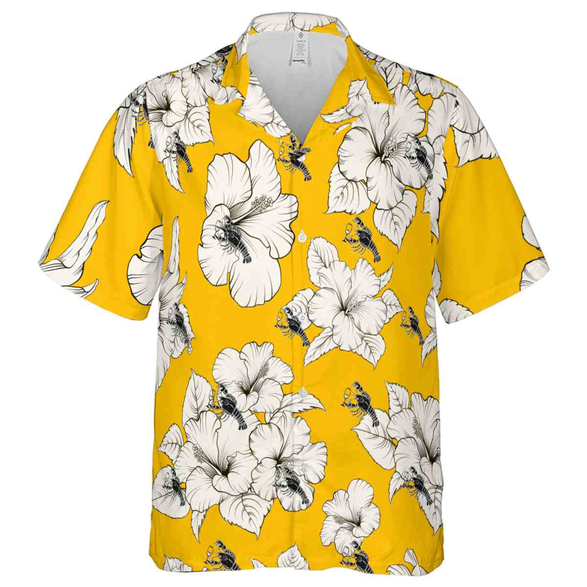 Lobster Hibiscus Flower Hawaiian Shirt Fashion forward Lobster Hibiscus Flower Hawaiian Shirt Fashion forward