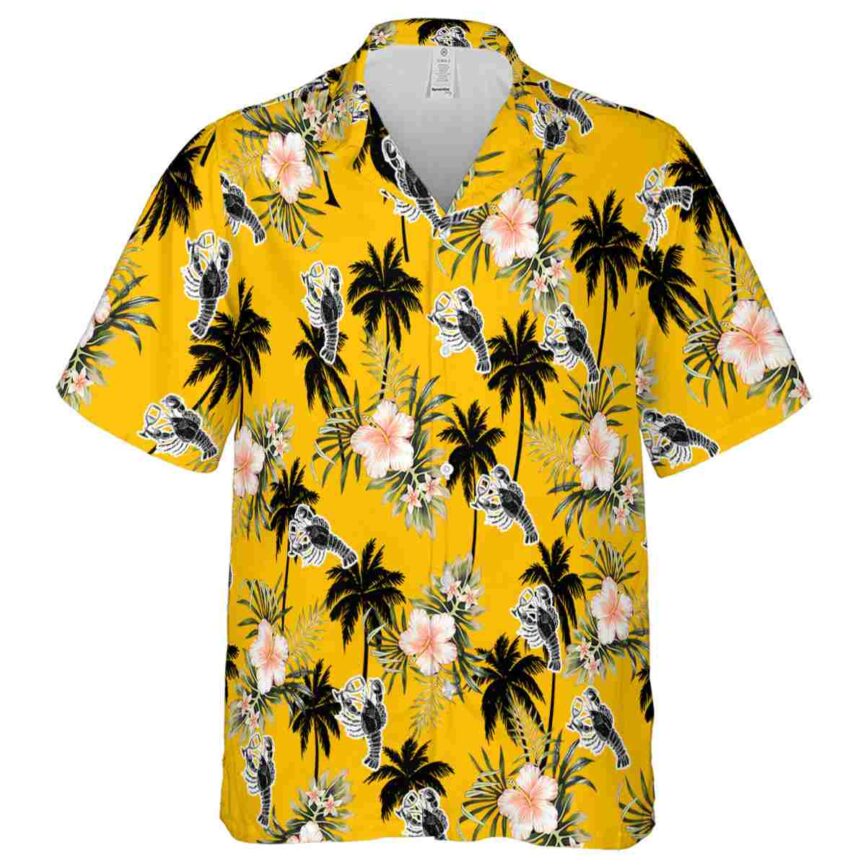 Lobster Hibiscus Palm Hawaiian Shirt Fashion forward