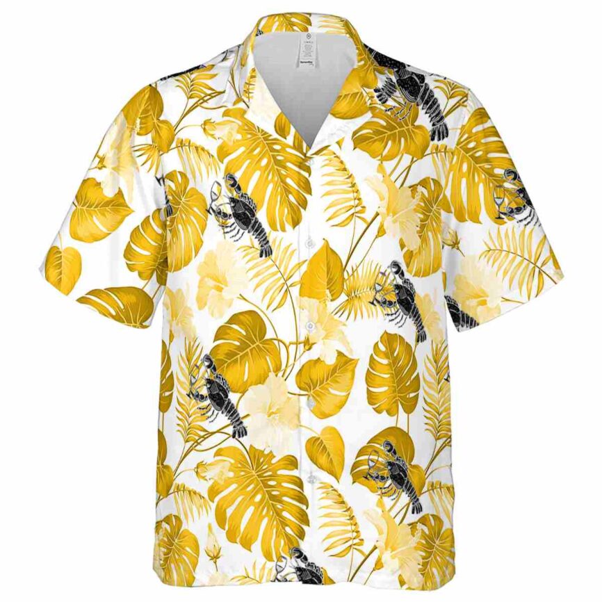 Lobster Leaf Pattern Hawaiian Shirt Fashion forward