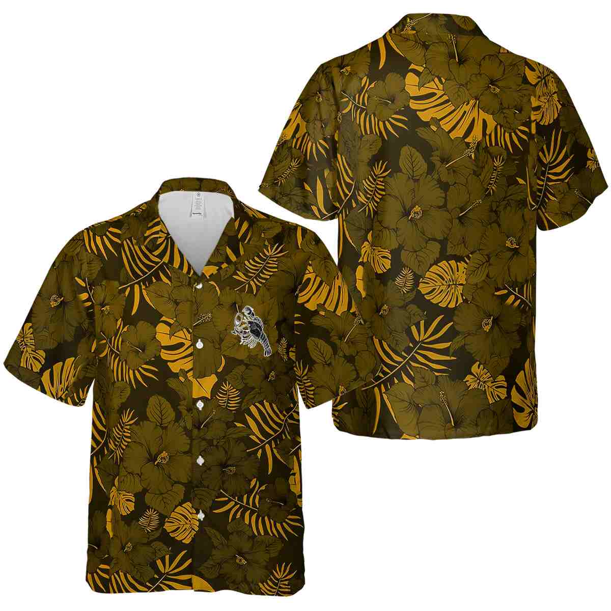 Lobster Monochrome Floral Hawaiian Shirt Premium grade Lobster Monochrome Floral Hawaiian Shirt Premium grade