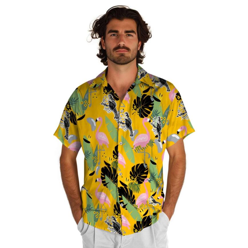 Lobster Pink Flamingo Hawaiian Shirt New Arrival