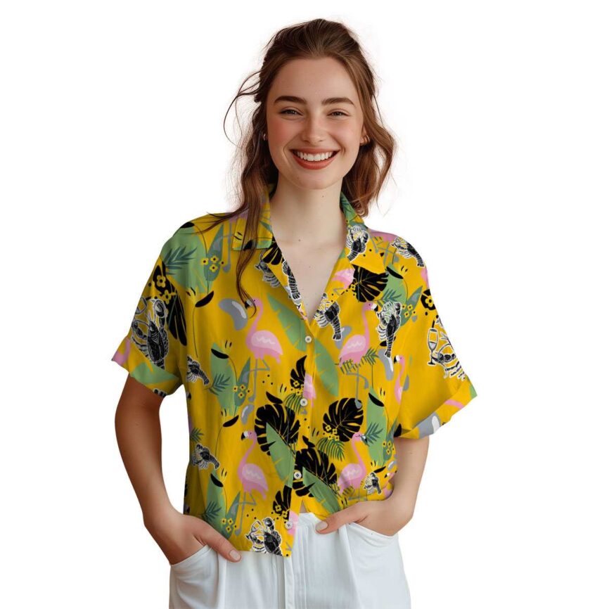 Lobster Pink Flamingo Hawaiian Shirt Top rated