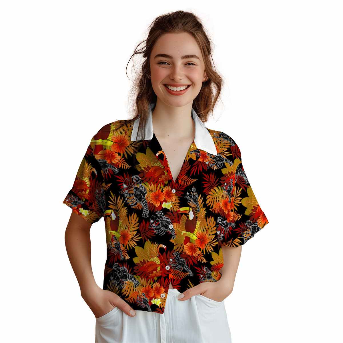 Lobster Tropical Bird Hawaiian Shirt Top rated Lobster Tropical Bird Hawaiian Shirt Top rated