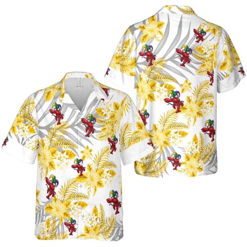 Lobster Tropical Blossom Hawaiian Shirt Premium grade