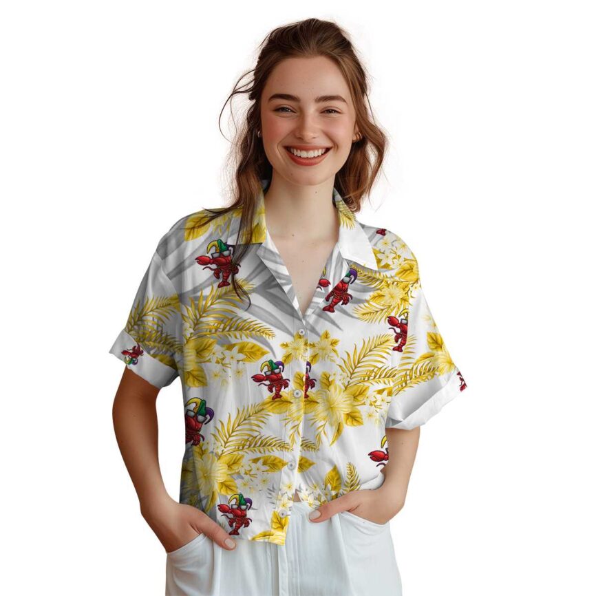 Lobster Tropical Blossom Hawaiian Shirt Top rated