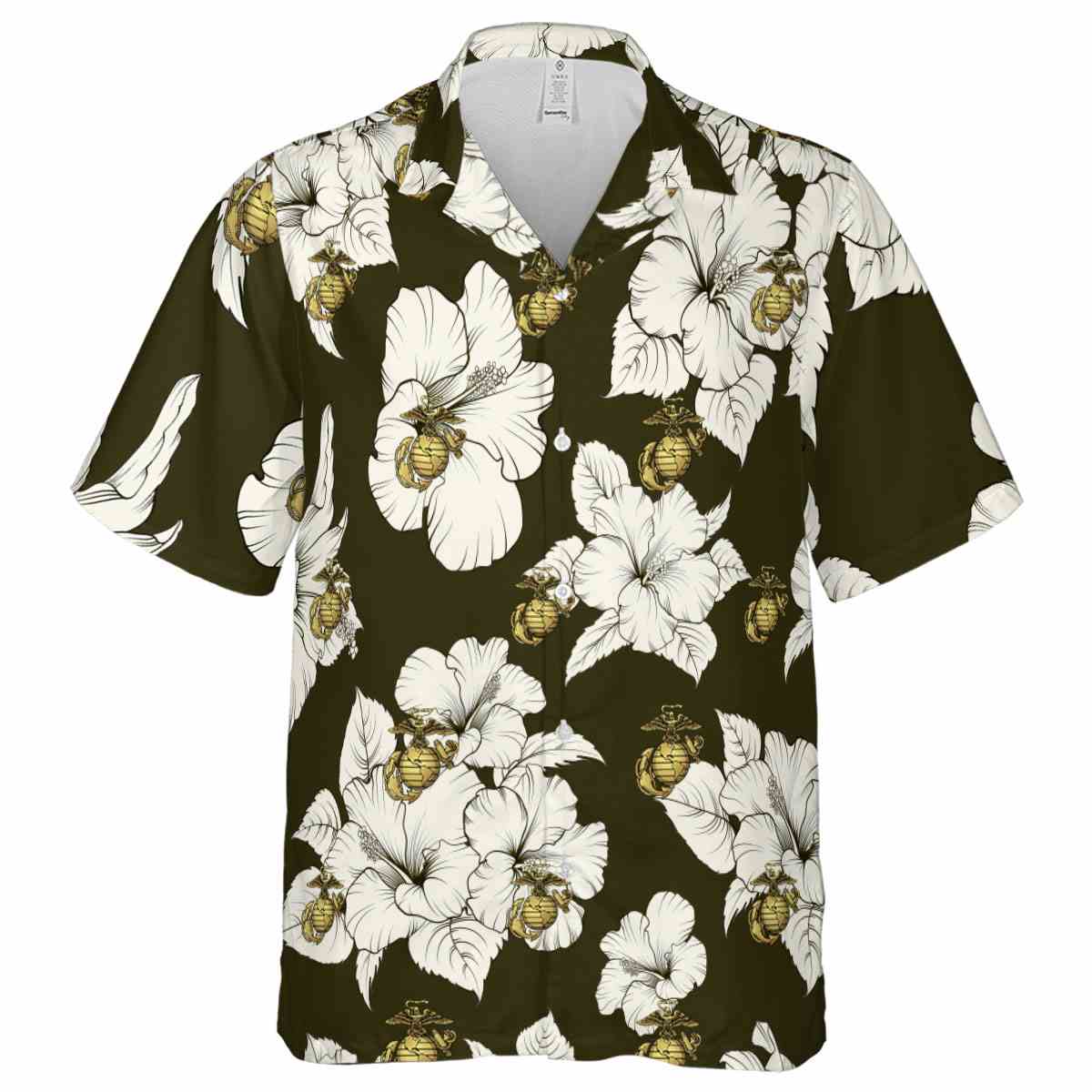 Marine Corps Hibiscus Flower Hawaiian Shirt Fashion forward Marine Corps Hibiscus Flower Hawaiian Shirt Fashion forward